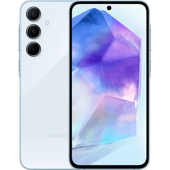  Смартфон Samsung SM-A556E Galaxy A55 5G (SM-A556ELBASKZ) 128Gb 8Gb голубой 