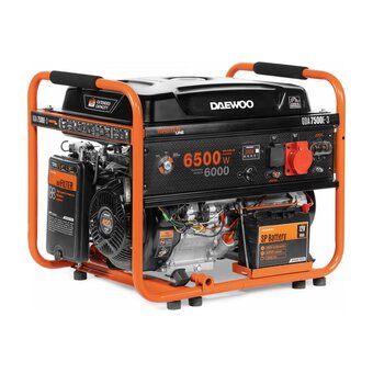  Генератор бензиновый DAEWOO GDA 7500E-3 