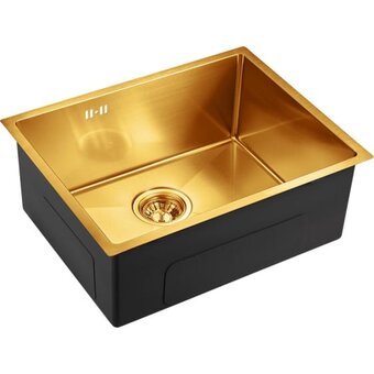  Мойка Emar EMB-123 PVD Nano Golden нерж, золото 