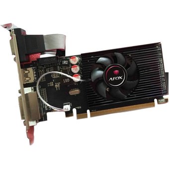  Видеокарта AFOX R5 230 AFR5230-1024D3L9-V2 1GB DDR3 64bit DVI HDMI VGA LP HEATSINK RTL 