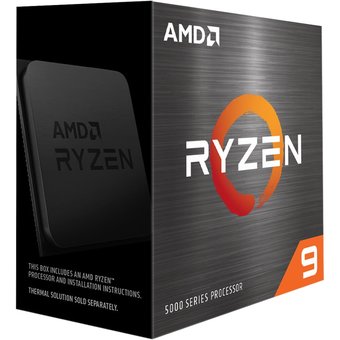  Процессор AMD Ryzen 9 5900X 100-000000061 3.7-4.8 GHz, 12 cores, 24 threads, 64MB L3, 105W TDP, AM4, 7nm 