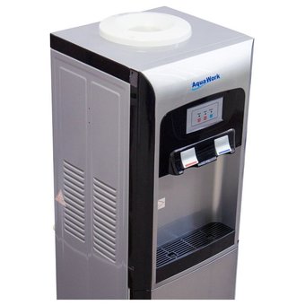  Кулер напольный Aqua Work YLR1-5-VB черный/серебристый 