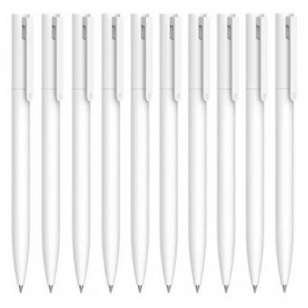  Набор гелевых ручек Xiaomi Mi Gel Pen (10 шт, белый) (MJZXB01WC) 