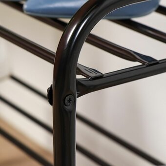  Этажерка НИКА Комфорт 3 ЭТК3/Ч черный 