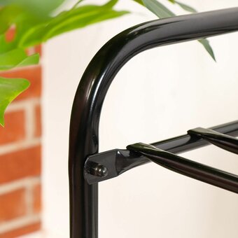  Этажерка НИКА Комфорт 3 ЭТК3/Ч черный 