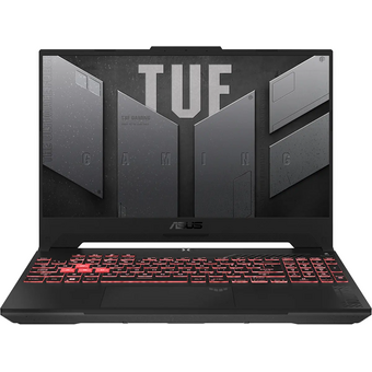  Ноутбук ASUS TUF Gaming A15 FA507NU-LP141 (90NR0EB5-M00FN0) 15.6" FHD IPS 250N 144Hz/R5-7535HS/16Gb/512Gb SSD/RTX 4050 6Gb/DOS/Mecha Gray 