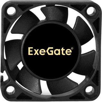  Вентилятор Exegate ExtraSilent ES04010S3P EX283364RUS 40x40x10 мм, подшипник скольжения, 3pin, 5000RPM, 24dBA 