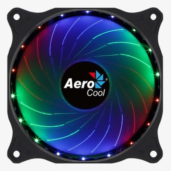  Вентилятор Aerocool Cosmo 4718009158597 Fixed RGB LED, 120x120x25мм, MOLEX 4-PIN 