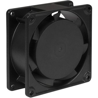  Вентилятор Exegate EX08025BAT EX288998RUS 220В (80x80x25 мм, 2-Ball (двойной шарикоподшипник), клеммы, 2600RPM, 32dBA) 