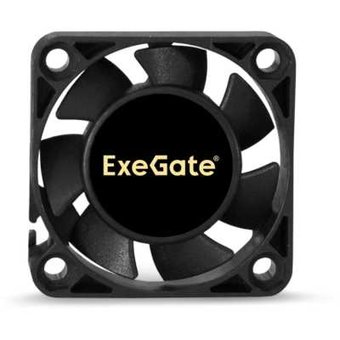  Вентилятор Exegate EX04010S2P EX283363RUS 40x40x10 мм, подшипник скольжения, 2pin, 5500RPM, 22dBA 
