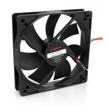  Вентилятор для корпуса Gembird (D12025SM-4) 120x120x25, втулка, 4 pin, провод 30 см 