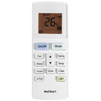  Сплит-система Neoclima NS/NU-HAX12R белый 