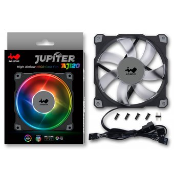  Вентилятор INWIN IW- Jupiter AJ120 6139243 fan RGB (Single pack) (8307) 