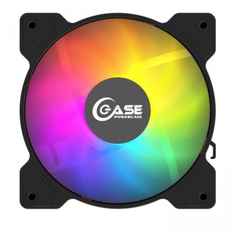  Вентилятор Powercase M2 ARGB 120x120x25мм PWM, 100шт./кор, 4pin +ARGB Sync, 800-1500 об/мин Bulk 