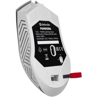  Мышь DEFENDER Pandora GM-502 52502 белый 