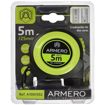 Рулетка ARMERO A103/052 5мx25мм 
