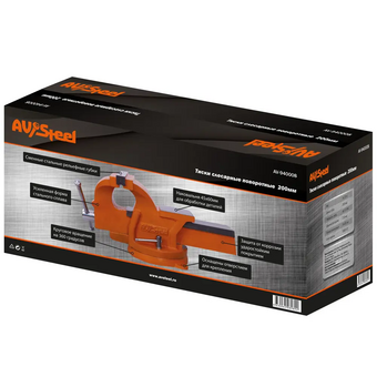  Тиски слесарные AV Steel AV-940008 