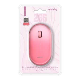  Мышь SMARTBUY SBM-266AG-P розовый градиент 