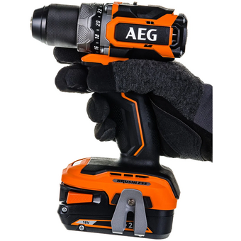  Дрель-шуруповерт AEG BSB18SBL2-202C (4935480058) 2 АКБ+Зу 