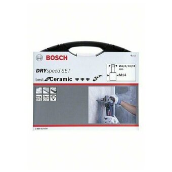  Набор коронок Bosch 2607017579 по плитке (1пред.) 