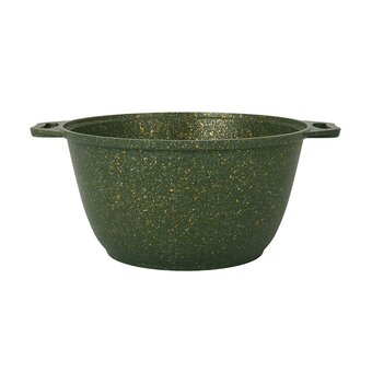  Кастрюля Kukmara Trendy style malachite к41tsml а/пр литая 4,0л стекл.кр 