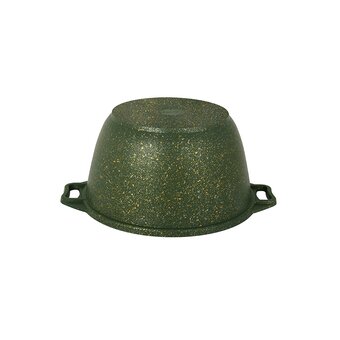  Кастрюля Kukmara Trendy style malachite к41tsml а/пр литая 4,0л стекл.кр 