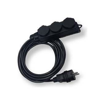  Силовой удлинитель iTOK i-CONNECT-SU-KG-325-3-44-7 с заземлением КГтп-ХЛ 3x2,5мм 3 гнезда IP44 ГОСТ 7м 