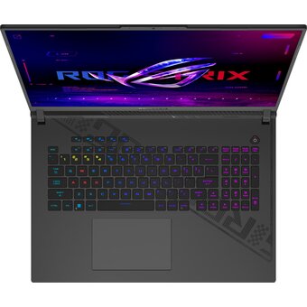  Ноутбук ASUS Rog Strix G18 G814JVR-N6045 (90NR0IF6-M00210) i9-14900HX 16Gb SSD 1Tb nVidia RTX 4060 8Gb 18 WQXGA IPS 90Вт*ч No OS Серый 