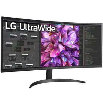  Монитор LG 34WQ60C-B (34WQ60C-B.ARUZ) черный 