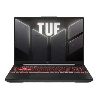  Ноутбук ASUS Tuf Gaming A16 FA607PI-QT039 (90NR0IV3-M00220) Ryzen 9 7845HX 16Gb SSD 1Tb nVidia RTX 4070 8Gb 16 WQXGA IPS Cam 90Вт*ч No OS Серый 