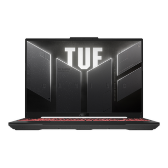  Ноутбук ASUS Tuf Gaming A16 FA607PI-QT039 (90NR0IV3-M00220) Ryzen 9 7845HX 16Gb SSD 1Tb nVidia RTX 4070 8Gb 16 WQXGA IPS Cam 90Вт*ч No OS Серый 