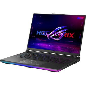  Ноутбук ASUS Rog Strix SCAR 16 G634JZR-RA100W (90NR0IC2-M004C0) i9-14900HX 32Gb SSD 1Tb nVidia RTX 4080 12Gb 16 WQXGA IPS (mLED) 90Вт*ч Win11 Black 