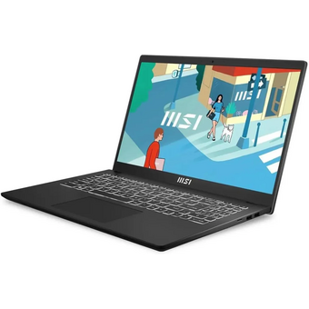  Ноутбук MSI Modern 15 H B13M-022US (9S7-15H411-022) i5 13420H 32Gb SSD1Tb Intel Iris Xe graphics 15.6" IPS FHD (1920x1080) Win11H Multi Language black 