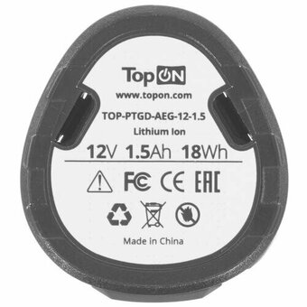  АКБ TopON TOP-PTGD-AEG-12-1.5-Li 12.0В 1.5Ач Li-Ion 