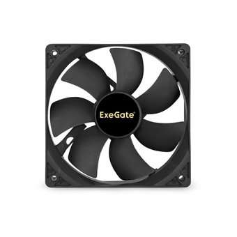  Вентилятор Exegate ExtraPower EP12025B3P EX283386RUS 120x120x25 мм, двойной шарикоподшипник, 3pin, 1600RPM, 25dBA 