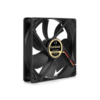  Вентилятор Exegate ExtraPower EP12025B3P EX283386RUS 120x120x25 мм, двойной шарикоподшипник, 3pin, 1600RPM, 25dBA 