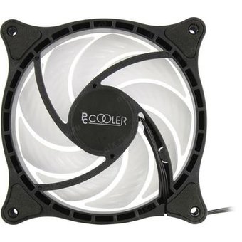  Вентилятор PCCooler FX-120-3 FIXED COLOR FAN 120x120x25мм 3pin+Molex, 80шт./кор, пит. от мат.платы и БП, 1320 об/мин Retail 