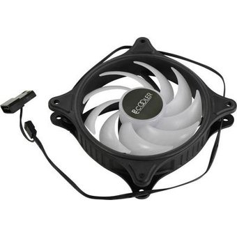  Вентилятор PCCooler FX-120-3 FIXED COLOR FAN 120x120x25мм 3pin+Molex, 80шт./кор, пит. от мат.платы и БП, 1320 об/мин Retail 