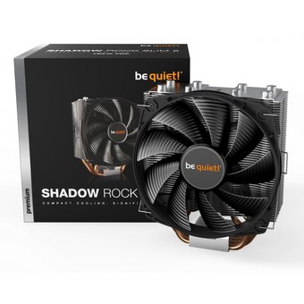  Кулер be quiet! SHADOW ROCK Slim 2 BK032 160W TDP, 23.7dBA, 135mm fan 