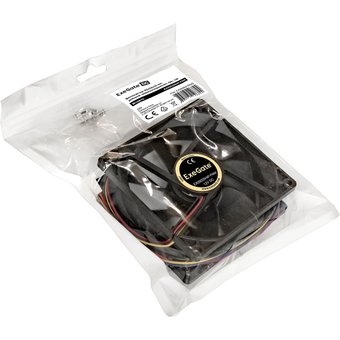  Вентилятор Exegate EX09225B4P-PWM EX288927RUS (92x92x25 мм, 2-Ball (двойной шарикоподшипник), 4pin, PWM, 29dBA) 