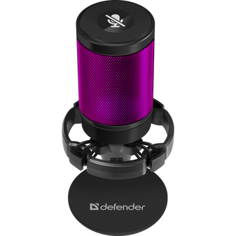  Микрофон DEFENDER Impulse GMC 600 (64660) USB RGB 1.7m 