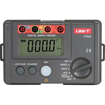  Тестер сопротивления заземления UNI-T UT522 до 4000Ом 