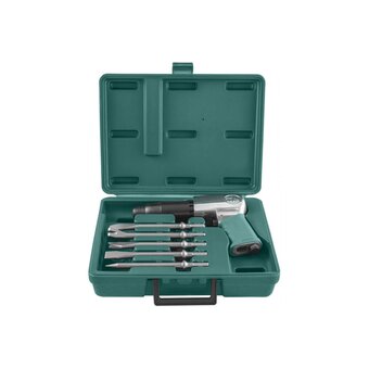  Пневмомолоток Jonnesway JAH-6833HK (47496) + комплект насадок, 8 пр. 