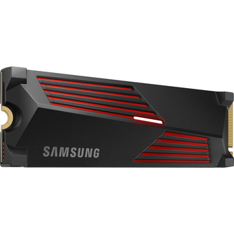  SSD Samsung 990 Pro Series (MZ-V9P4T0CW) M.2 4.0Tb (PCI-E 4.0 x4 , up to 7450/6900MBs, 3D TLC, NVMe 2.0, DDR4 4096Mb, 2400TBW, 22х80mm, heatsink) 