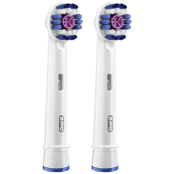  Насадки для зубных щеток BRAUN ORAL B EB18-2 3D White 2шт 