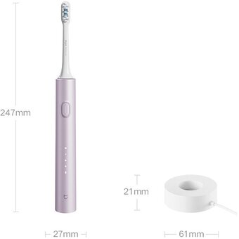  Электрическая зубная щетка Xiaomi Mijia T302 (MES608) Purple 