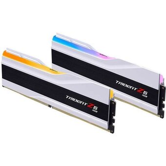  ОЗУ G.SKILL Trident Z5 RGB 32GB (F5-6000J3636F16GX2-TZ5RW) (2x16GB) DDR5 6000MHz CL36 (36-36-36-96) 1.35V / White 