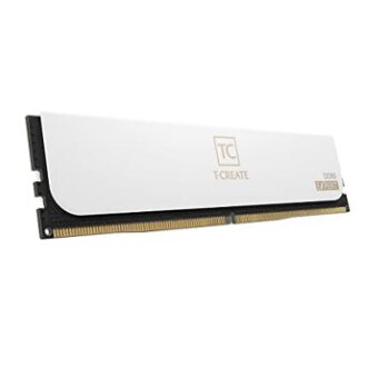  ОЗУ TEAMGROUP T-Create Expert 32GB (CTCWD532G6000HC30DC01) (2x16GB) DDR5 6000MHz CL30 (30-36-36-76) 1.35V / White 