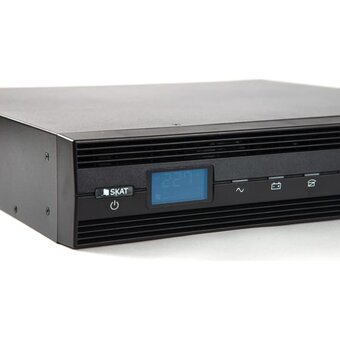  ИБП Бастион SKAT-UPS 1000 Rack, 220В 50/60Гц 900Вт 2 АКБ внешние On-Line синусоида (492) 