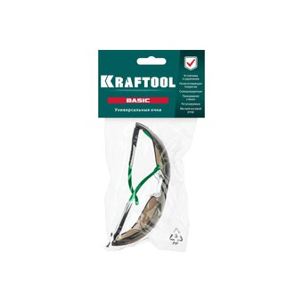  Очки защитные Kraftool Basic 110319 коричневый 